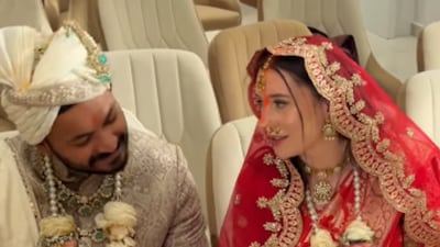 She jokingly demanded “3 elephants” before giving them back.(Photo Credit: Instagram/borschtandbiryani)