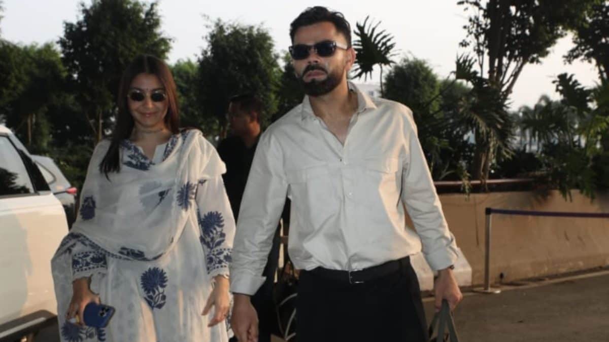 Anushka Sharma’s Cotton Suit And Kolhapuris Redefine Luxe Travel Dressing