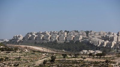 An Israeli settlement near Bethlehem in the Israeli-occupied West Bank, February 16, 2026.  (Photo: REUTERS)