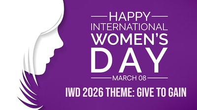 International Women’s Day 2026 theme, Give To Gain, stresses support and shared growth for a fairer future. (Image: Shutterstock)