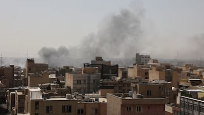 Smoke rises following an explosion after Israel and the US launched strikes on Iran on February 28, 2026. (Image: Reuters)