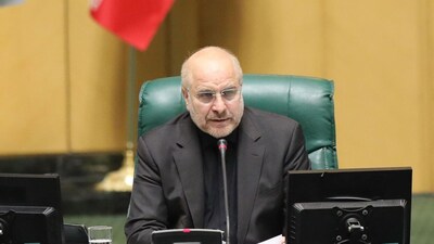 Iran Parliament Speaker Mohammad Bagher Ghalibaf (Image: IRNA news agency)
