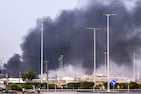 A plume of smoke rises from the Zayed Port following a reported Iranian strike in Abu Dhabi. (Image: AFP/File)