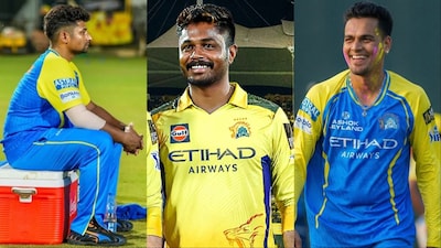 10 players who are set to make CSK debut in IPL 2026. (Picture Credit: X/@ChennaiIPL)