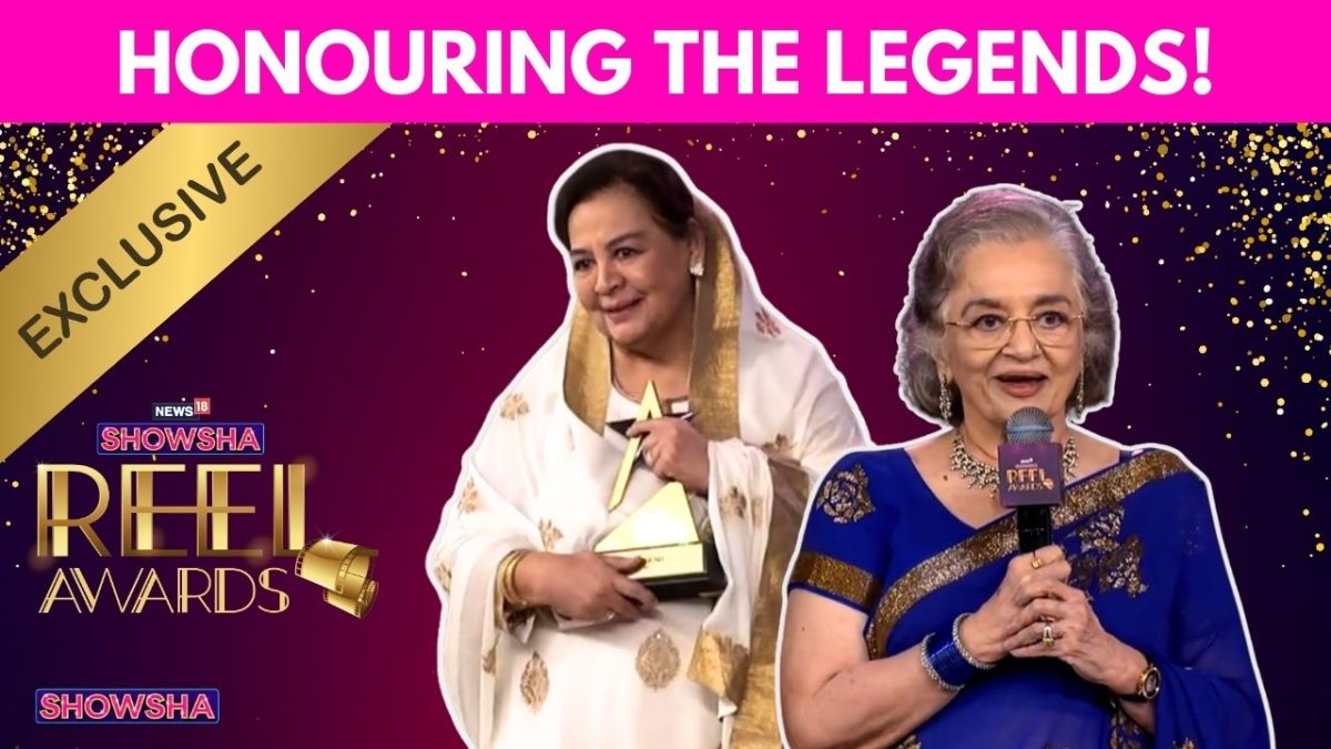 Showsha Reels Awards 2026: Farida Jalal And Asha Parekh Honoured With The Reels Legend Award Showsha Reels Awards 2026: Farida Jalal And Asha Parekh Honoured With The Reels Legend Award