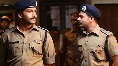 Heavy police deployment seen during late-night operation to maintain law and order 