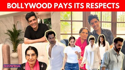 Bollywood Stars Gather at Manish Malhotra's Home After Mother's Tragic Demise