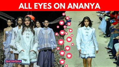 Ananya Panday Dazzles in All-White Power Fit as Rahul Mishra's Showstopper at LFW 2026