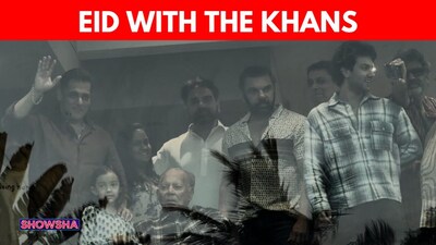 Salman Khan, Salim Khan & Family Greet Fans From Balcony, Keeping Eid Tradition Alive
