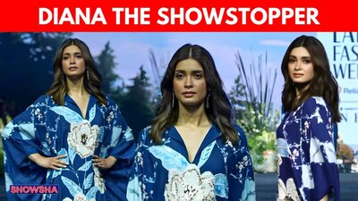 Diana Penty Stuns in Verandah by Anjali Patel Mehta at Lakmé Fashion Week 2026