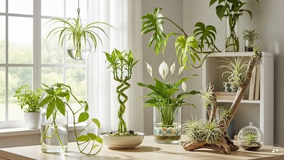 Keeping your home cool during the summer doesn’t always require air conditioners or heavy maintenance. This feature explores six unique plants that can grow without soil while helping reduce indoor heat and purify the air.