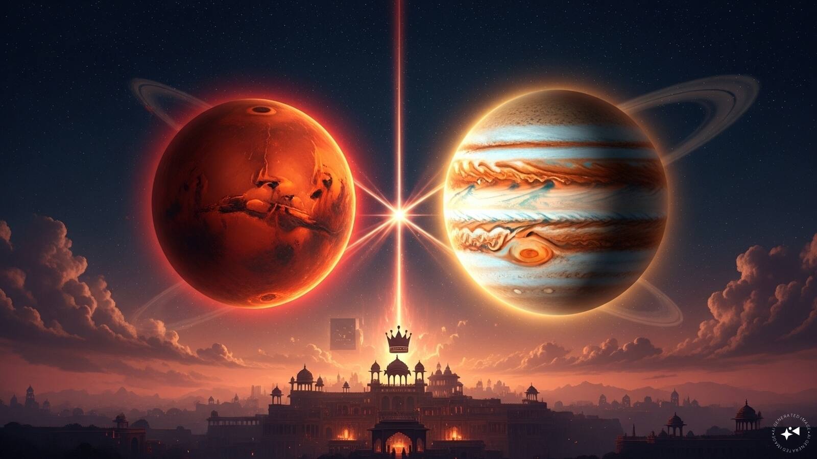 Mars-Jupiter Kendra Drishti 2026 A Powerful Planetary Alignment to Bring Good Fortune to These 4 Zodiac Signs