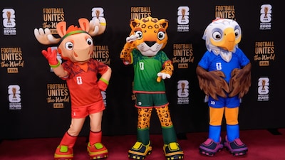 FIFA World Cup 2026 mascots (AP)