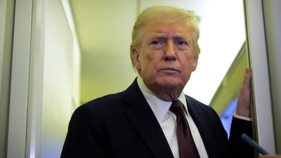 US President Donald Trump. (AP file photo)