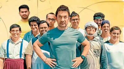 Aamir Khan in the sports drama Sitaare Zameen Par.