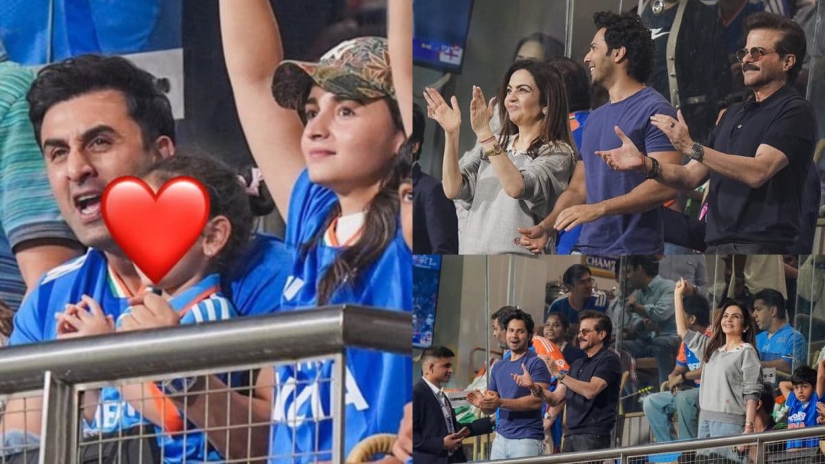 Alia-Ranbir, Varun Dhawan, Anil Kapoor Celebrate Team India Win At T20 World Cup Semi-Final | Watch | Bollywood News Alia-Ranbir, Varun Dhawan, Anil Kapoor Celebrate Team India Win At T20 World Cup Semi-Final | Watch | Bollywood News