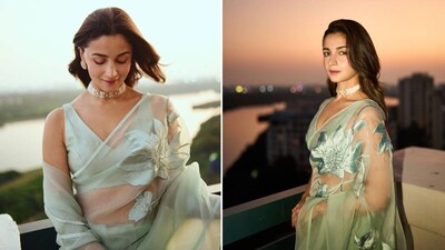 Alia Bhatt saree looks 