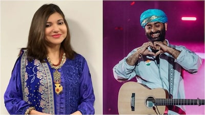 Alka Yagnik Reacts To Arijit Singh's Sudden Exit From Playback Singing