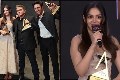 ‘You Changed My Life’: Aneet Padda Thanks Mohit Suri, Ahaan Panday In Emotional Speech | Showsha Reel Awards 2026