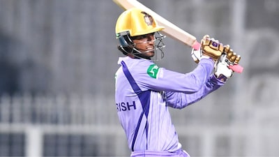 Angkrish Raghuvanshi in the KKR practice match.(PC: KKR)