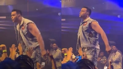 Arpit Bala lost his cool during a Hyderabad concert after a bottle was thrown at him, confronting the fan and reacting angrily on stage.