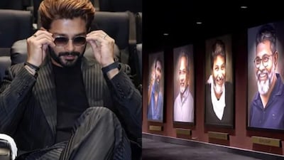 Allu Arjun’s Allu Cinemas features a wall dedicated to honouring legendary directors from different film industries.