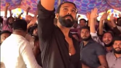 Ram Charan Appears With Bandage After Injury, Greets Fans Ahead Of Birthday