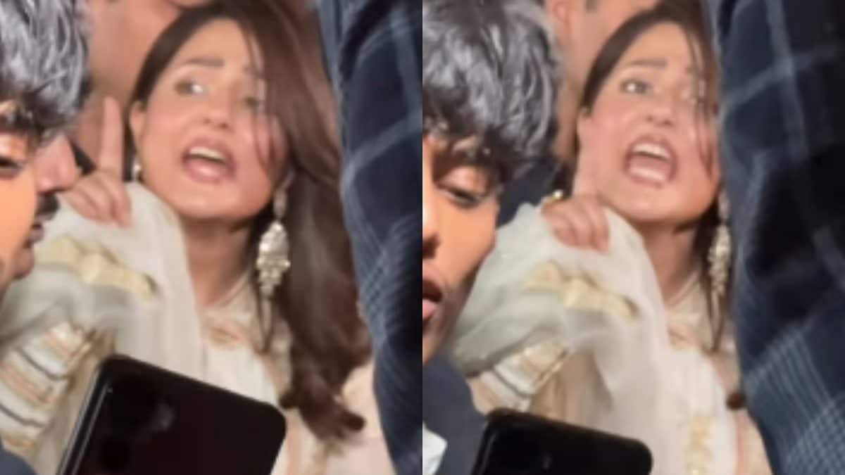 Watch: Hina Khan Tells Paparazzi ‘Everybody Quiet’ As Fans Crowd Around For Selfies | Television News Watch: Hina Khan Tells Paparazzi ‘Everybody Quiet’ As Fans Crowd Around For Selfies | Television News