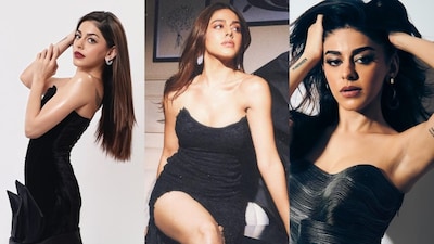 Actor Alaya F stuns in all black outfits 