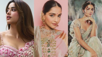 Janhvi Kapoor, Sonam Kapoor and Alia Bhatt rock the Indian saree
