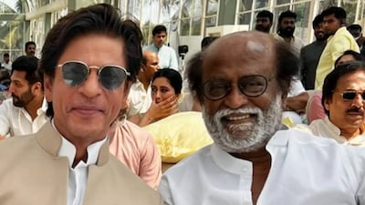 Rajinikanth and Shah Rukh Khan are reportedly set to share screen space in Jailer 2