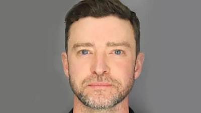Justin Timberlake's mugshot went viral after his 2024 arrest.