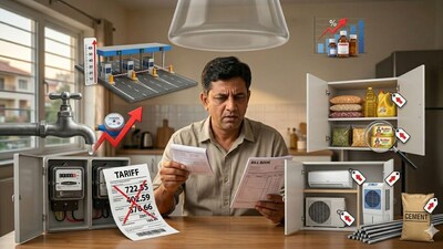 The hikes will reflect in monthly bills, further straining residents already grappling with rising living costs. (AI Image)