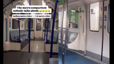 The comparison led her to reflect on public transport systems back home. She pointed out that in Bengaluru, both metro trains and stations are fully air-conditioned, making the experience far more comfortable for daily commuters. (Image: Instagram)