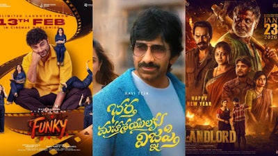 From Bhartha Mahasayulaku Wignyapthi and Funky to Naangal, Landlord, Made In Korea and Pookie, here are the biggest South and regional OTT releases streaming this week.