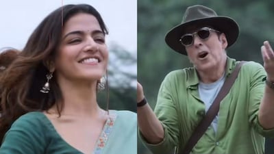 The teaser of Bhooth Bangla’s romantic track ‘Tu Hi Disda’ featuring Akshay Kumar and Wamiqa Gabbi is out, sung by Arijit Singh.