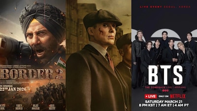 From Border 2 and Peaky Blinders: The Immortal Man to BTS’ reunion concert and gripping thrillers, here are the biggest OTT releases streaming between March 16 and 22.