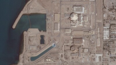 Satellite image shows the Bushehr Nuclear Power Plant, in Bushehr Province, Iran, (IMAGE: REUTERS)