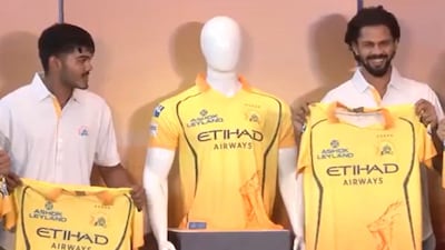 CSK unveil their new jersey for IPL 2026