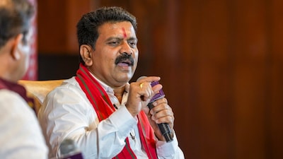 Chhattisgarh Deputy Chief Minister and state Home Minister Vijay Sharma. (PTI file photo)