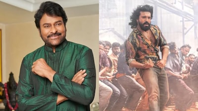 Peddi: Chiranjeevi Hails Ram Charan’s Dance In Song Rai Rai Raa Raa, Calls It 'Sheer Fire'