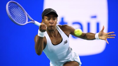 Coco Gauff at the Miami Open (AP)