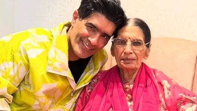 Manish Malhotra's mother Sudarshan Malhotra passed away on March 19. (Photo Credit: Instagram)