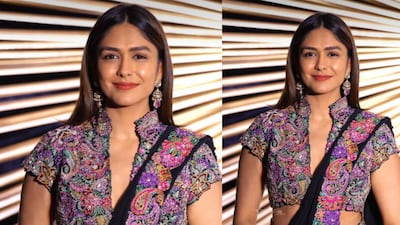 Mrunal Thakur caught attention with her latest appearance. (Photo Credit: Instagram)