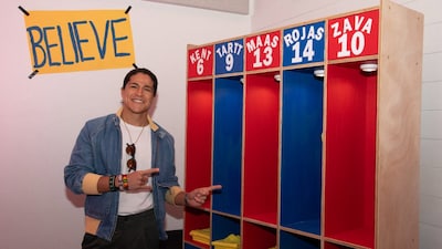 Cristo Fernandez aka Dani Rojas of AFC Richmond From 'Ted Lasso' (AFP)