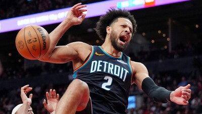 Detroit Pistons' Cade Cunningham (AP)