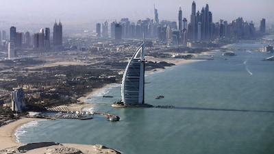 Missile strikes and airspace disruptions across the Gulf are pushing wealthy residents to charter private jets and flee the UAE through neighbouring countries. (IMAGE: REUTERS)