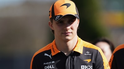 Formula One: McLaren’s Oscar Piastri at  the Japanese Grand Prix (AP)