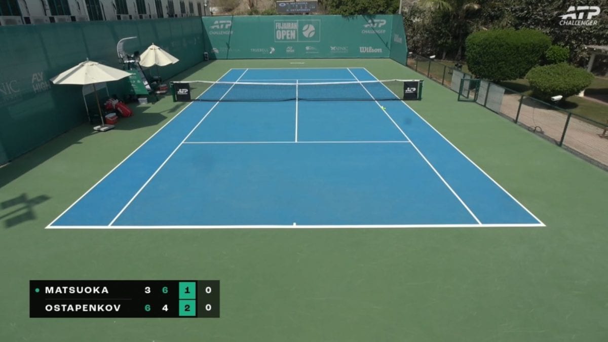 Live Explosions Force Players, Officials To Run Off Court At Fujairah Challenger In UAE | WATCH