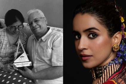 Sanya Malhotra’s Parents Pose With Her Showsha Reel Awards 2026 Trophy After Her Big Win